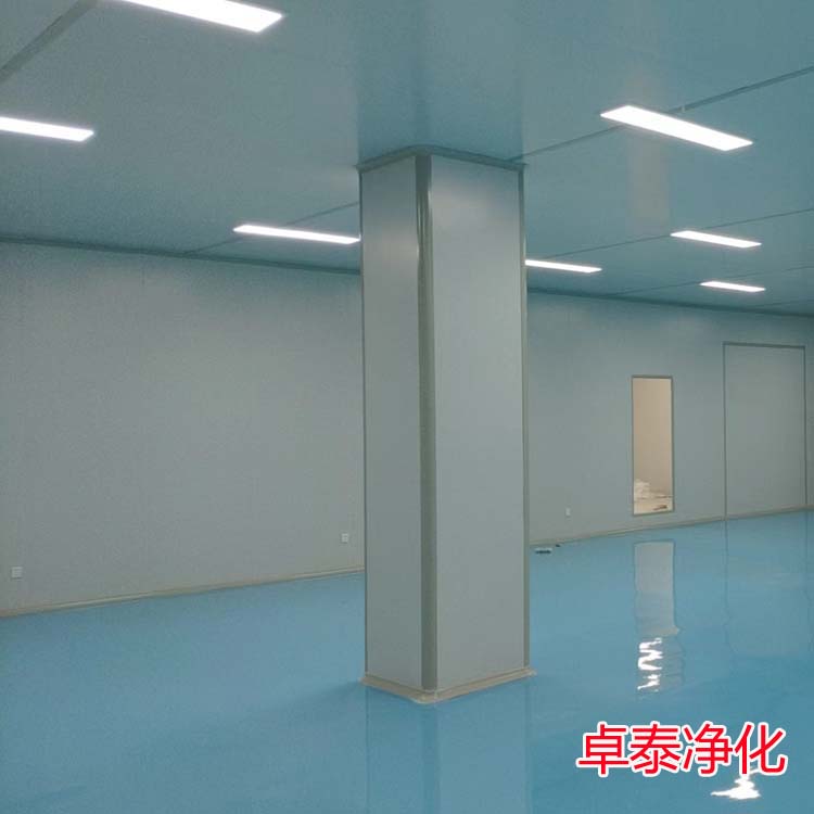 涿州晶平機(jī)械設(shè)備凈化車間裝修施工卓泰凈化工程案例