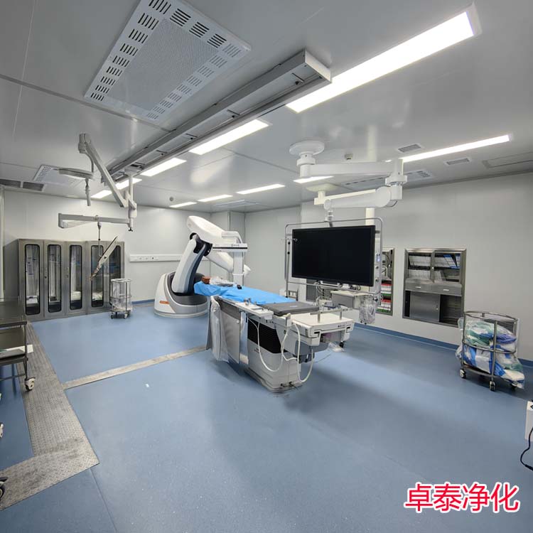 醫(yī)院介入式潔凈手術(shù)室凈化工程案例，按行業(yè)規(guī)范完成潔凈手術(shù)室裝修施工